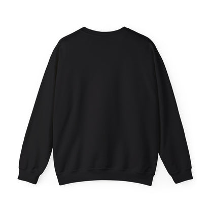 Geometric Wolf Head Crewneck Sweatshirt — Colorful Fierce Wolf Graphic