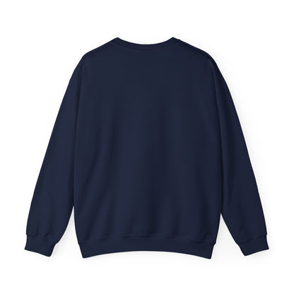 Geometric Wolf Head Crewneck Sweatshirt — Colorful Fierce Wolf Graphic