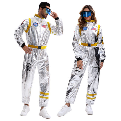 Halloween Performance Costumes for Men and Women, Wandering Earth Astronaut Clothes, Space Suits, Pilot Cos Astronaut Costumes