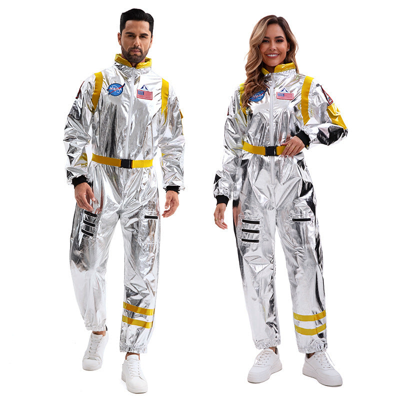 Halloween Performance Costumes for Men and Women, Wandering Earth Astronaut Clothes, Space Suits, Pilot Cos Astronaut Costumes