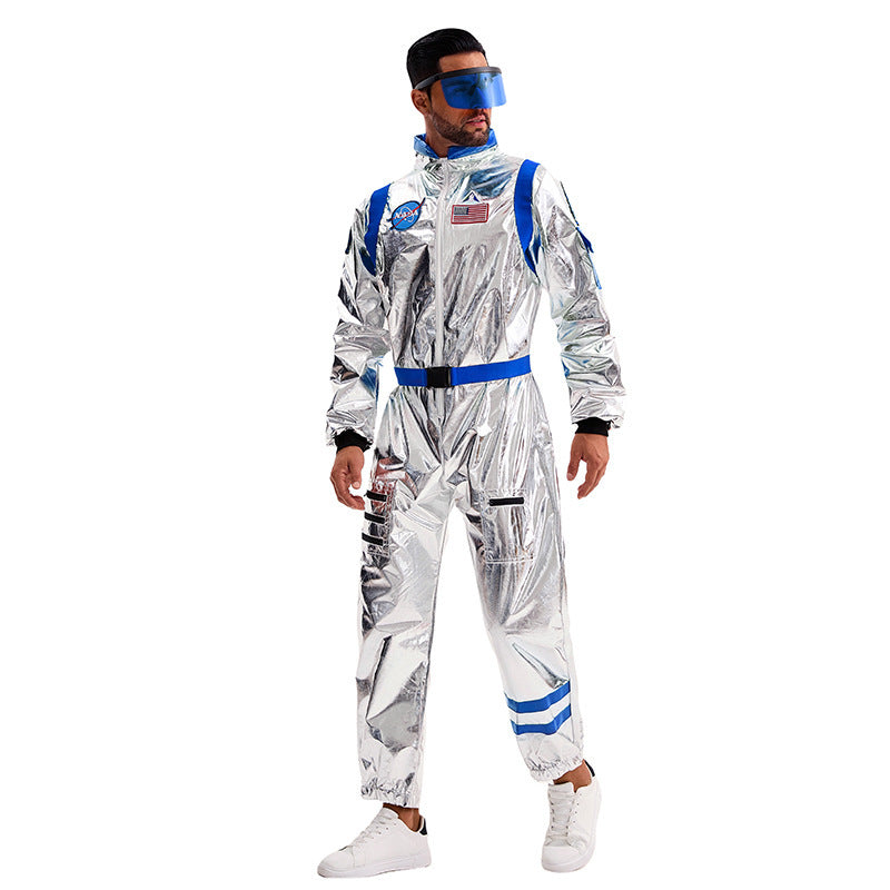 Halloween Performance Costumes for Men and Women, Wandering Earth Astronaut Clothes, Space Suits, Pilot Cos Astronaut Costumes