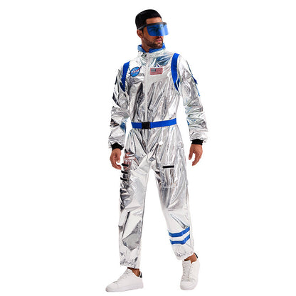 Halloween Performance Costumes for Men and Women, Wandering Earth Astronaut Clothes, Space Suits, Pilot Cos Astronaut Costumes
