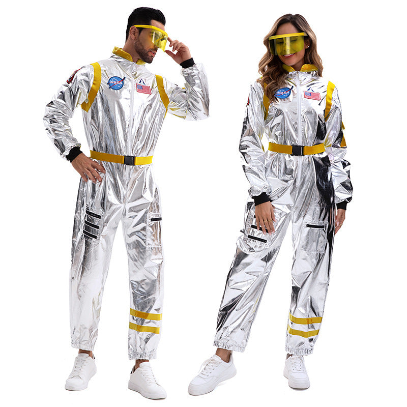 Halloween Performance Costumes for Men and Women, Wandering Earth Astronaut Clothes, Space Suits, Pilot Cos Astronaut Costumes