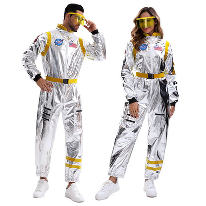 Halloween Performance Costumes for Men and Women, Wandering Earth Astronaut Clothes, Space Suits, Pilot Cos Astronaut Costumes