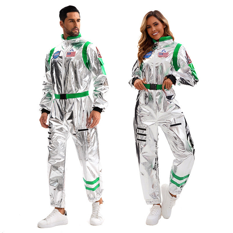 Halloween Performance Costumes for Men and Women, Wandering Earth Astronaut Clothes, Space Suits, Pilot Cos Astronaut Costumes