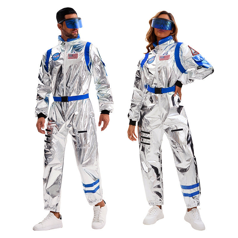 Halloween Performance Costumes for Men and Women, Wandering Earth Astronaut Clothes, Space Suits, Pilot Cos Astronaut Costumes