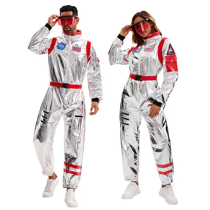Halloween Performance Costumes for Men and Women, Wandering Earth Astronaut Clothes, Space Suits, Pilot Cos Astronaut Costumes