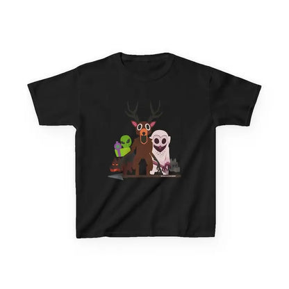 99 Nights in The Forest Inspired Deer Owl and Alien Funny Game Tee Perfect for Nature Lovers Birthday Gifts Halloween Fun Tops