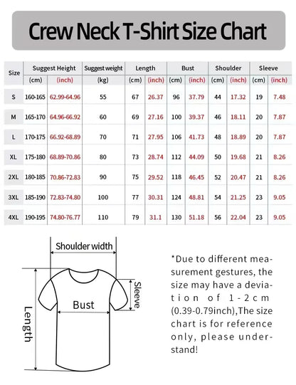 2026 Men's John Inspired Double Sided Print Oversized T-shirt Casual Cotton Short Sleeve Graphic Tee for Summer Wrestling Fans