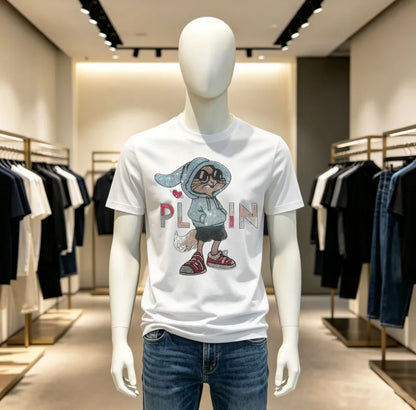 High Quality Designer Streetwear Rhinestone T-Shirt For Men New Designer Top Brand Men Tshirts