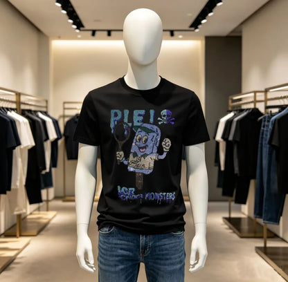 High Quality Designer Streetwear Rhinestone T-Shirt For Men New Designer Top Brand Men Tshirts