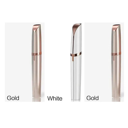 1/2/3pcs Rechargeable Mini Painless Electric Eyebrow Trimmer Facial Hair Removal Shaver Epilator Pen Kit For Women
