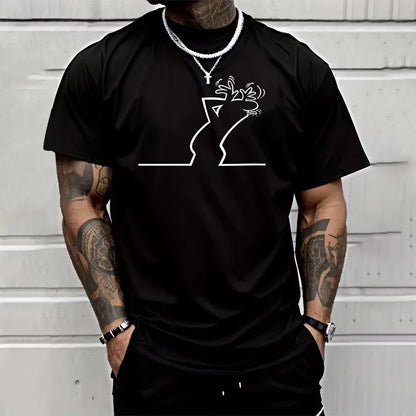 Men's Top High Quality 100% Cotton T-shirts Summer Spring Male Daily Casual Fashion Round Neck Short Sleeve Tees
