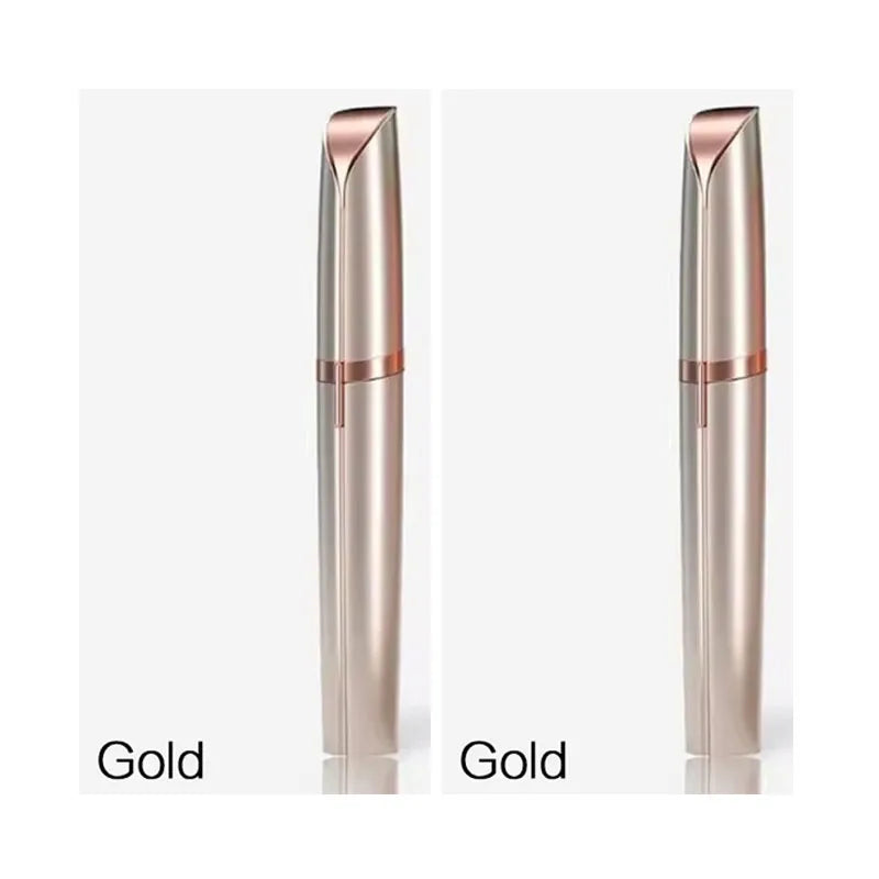 1/2/3pcs Rechargeable Mini Painless Electric Eyebrow Trimmer Facial Hair Removal Shaver Epilator Pen Kit For Women