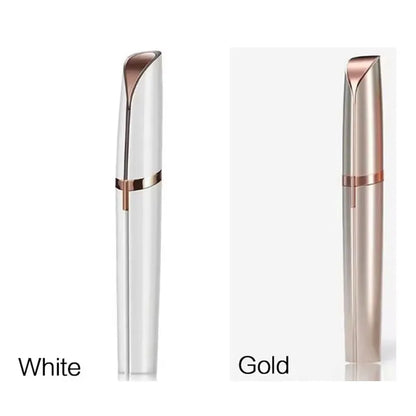 1/2/3pcs Rechargeable Mini Painless Electric Eyebrow Trimmer Facial Hair Removal Shaver Epilator Pen Kit For Women