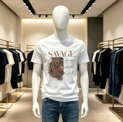 High Quality Designer Streetwear Rhinestone T-Shirt For Men New Designer Top Brand Men Tshirts