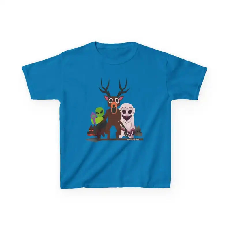 99 Nights in The Forest Inspired Deer Owl and Alien Funny Game Tee Perfect for Nature Lovers Birthday Gifts Halloween Fun Tops