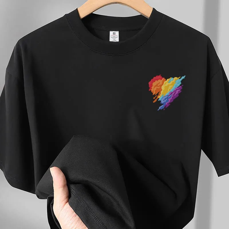New Nirvana Rock Band Men's 100%cotton T-shirt Hip-hop Style Men's and Women's Oversized Y2K Tee Casual Loose Outdoor Street