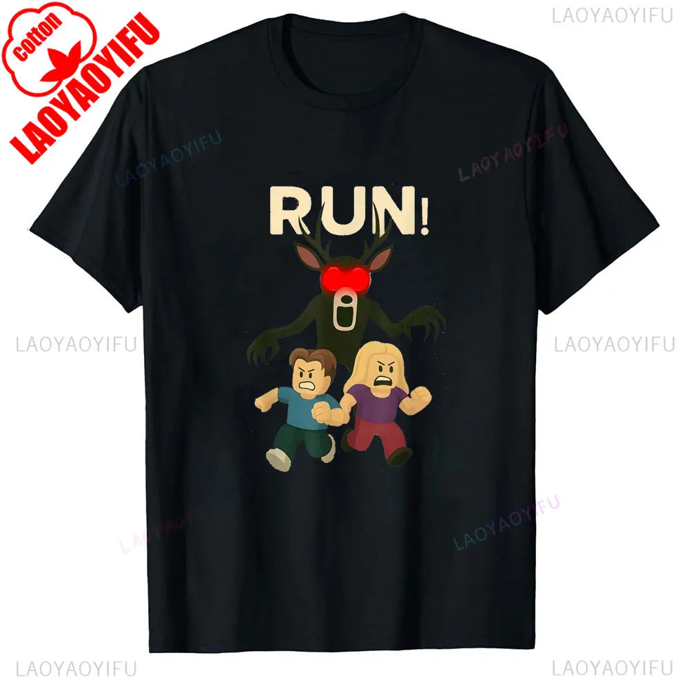 99 Nights Shirt in The Forest 8 Designs Bundle Inspired Gaming Aesthetic Run Halloween Owl in The Forest Kids Meme Men's T-Shirt